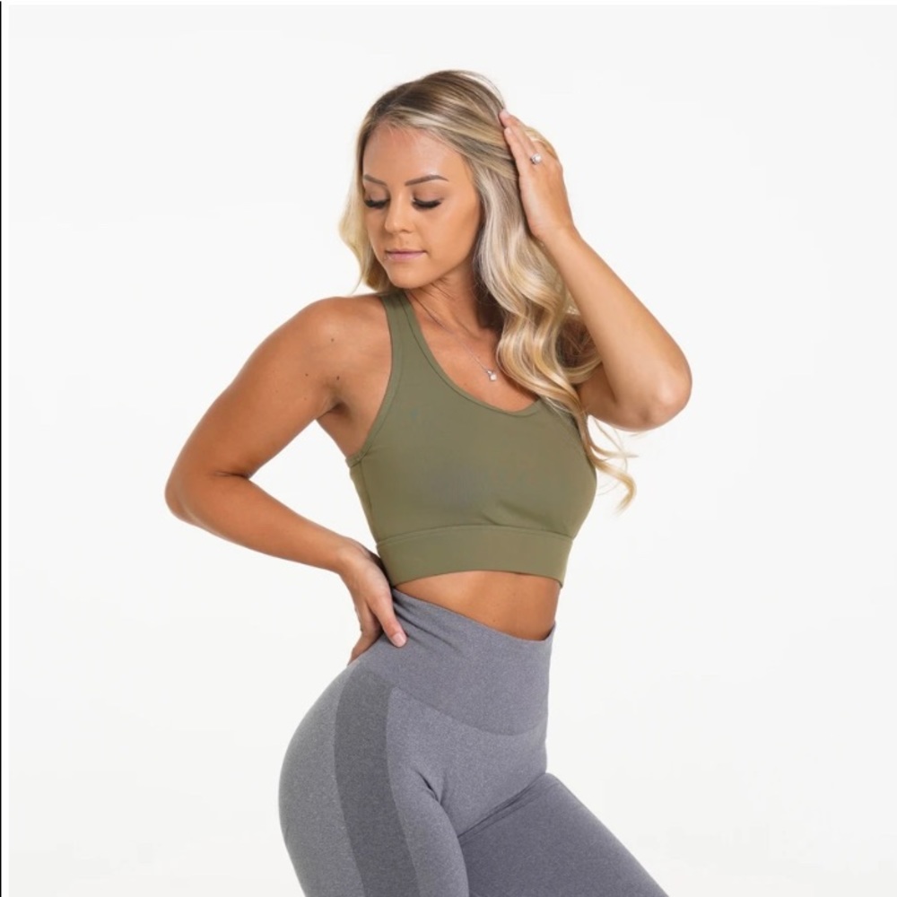 NVGTN Army Green Performance Bra